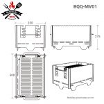 Portagrill Mangal BBQ 3 Niveles - Imagen 7