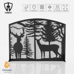 pantalla-estufa-ciervos-bosque