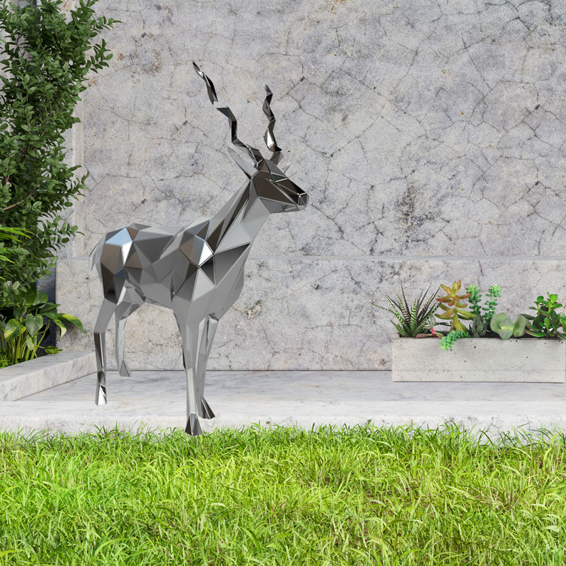Deer-exterior-concrete-wall-with-seat-concrete
