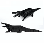 escultura-3d-cocodrilo