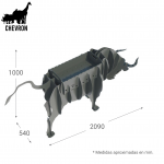 Escultura & BBQ - Toro - Imagen 4