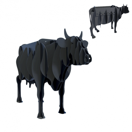 escultura-3d-vaca