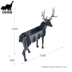 Escultura & BBQ - Ciervo - Imagen 4
