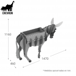 Escultura & BBQ - Asno - Imagen 4