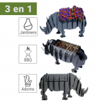 Escultura & BBQ - Rhino - Imagen 3