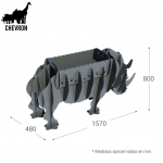 Escultura & BBQ - Rhino - Imagen 4
