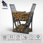 Leñero Estantería V01W - Imagen 2