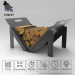 Leñero p/Estufa V02M - Imagen 2