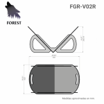 Leñero p/Estufa V02R - Imagen 3