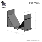 Leñero Estantería V07L - Imagen 3