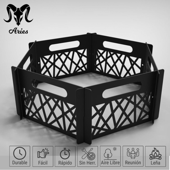 Fogata Portátil Hexa 660 - Imagen 2