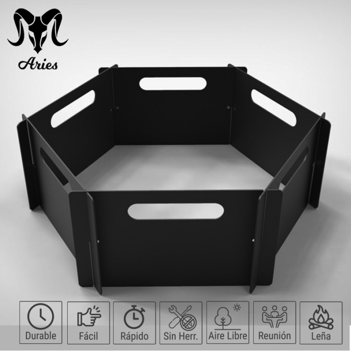 Fogata Portátil Hexa 660 - Imagen 5