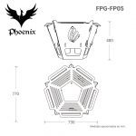 Hoguera Grill & BBQ Penta 700 - Imagen 5