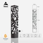 lampara-recta-25x150-size