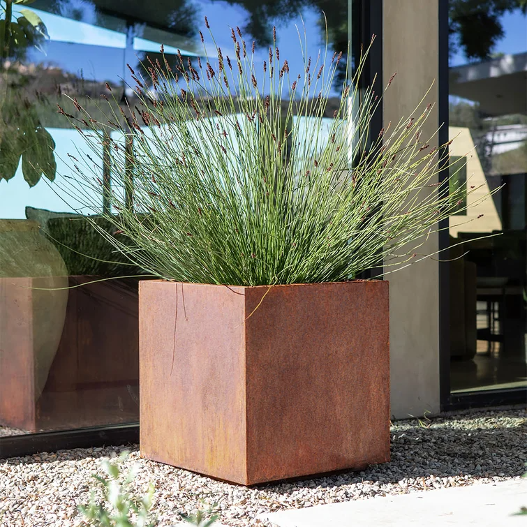 Metallic Series Corten Steel Planter Box