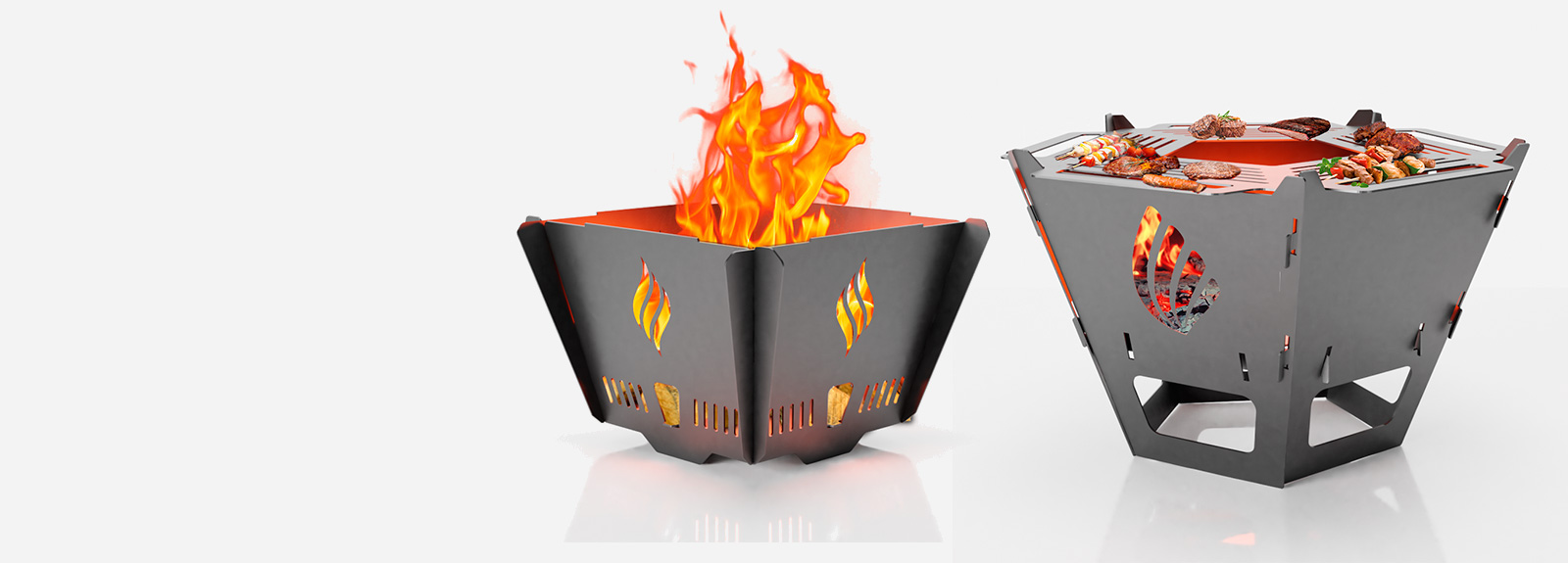 Category Banner 2 en 1 Grill & BBQ