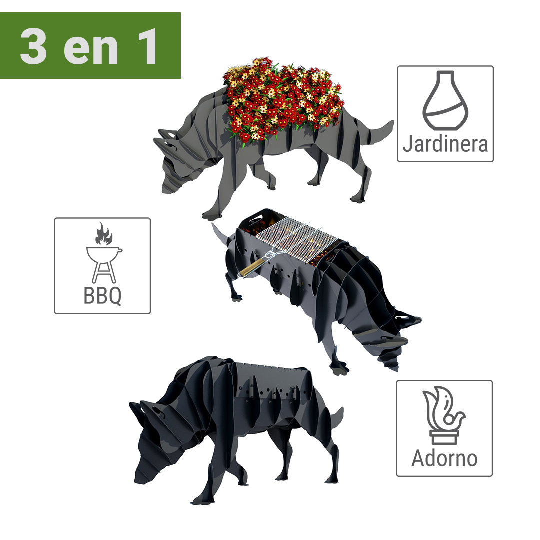 EXO-WF069-02 Wolf 3D