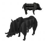 esculltura-3d-jabalí