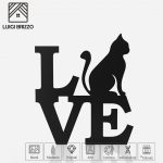 Mural Love Cat