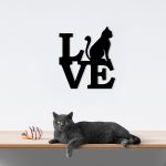 Mural Love Cat