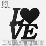 Mural Love Corazón - Imagen 8