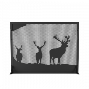 Fireplace-screen